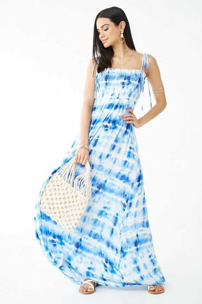 Vestido Longo Azul - Image 1